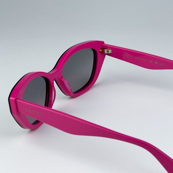 Gucci GG1638S 003 BRAND NEW Sunglasses Burgundy Fuchsia Red Mirrored Women main image 5